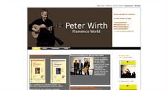 Desktop Screenshot of flamenco-world.de